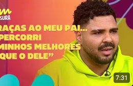Sem Censura | Paulo Vieira conta como sua relação com o pai inspirou ‘Pablo e Luisão’