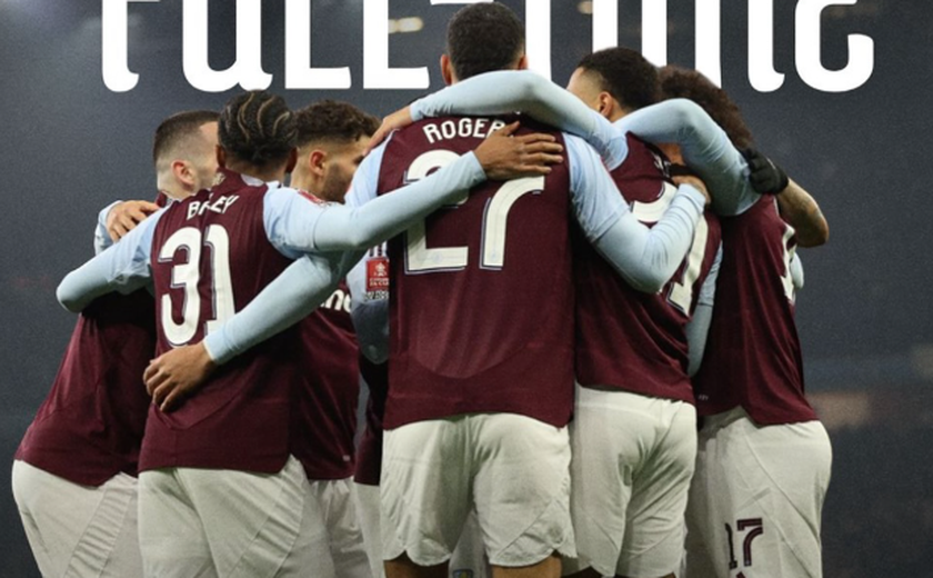 Aston Villa derrota Tottenham e volta às oitavas na Copa da Inglaterra após 10 anos
