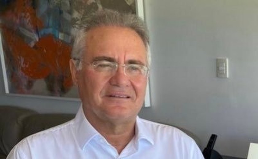 Renan compartilha reportagem sobre mortandade de peixes causada pela Braskem na Lagoa Mundaú