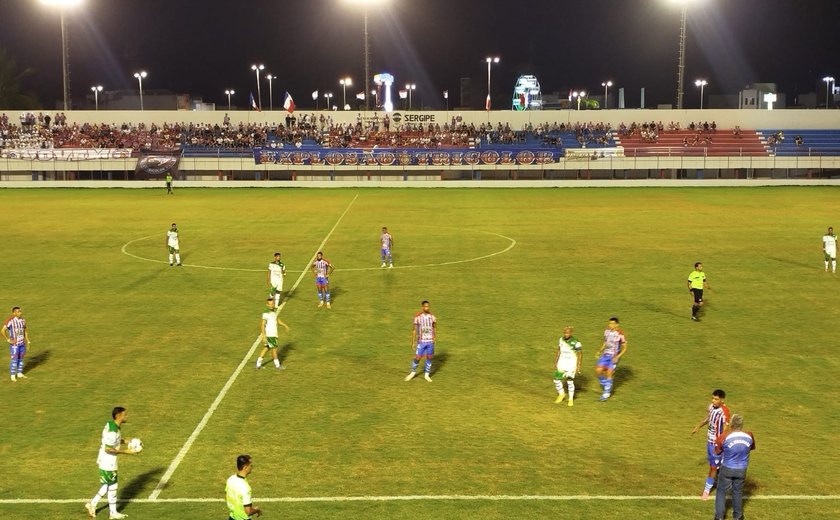 Coruripe empata jogo amistoso contra o Itabaiana, no interior sergipano