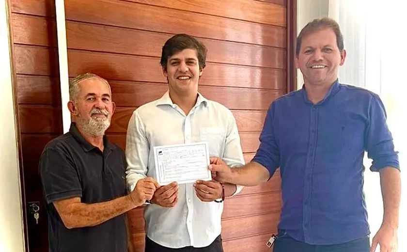 Filho de Dudu Albuquerque vai para a disputa de uma das 19 vagas no Legislativo de Arapiraca