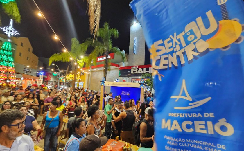 Sextou no Centro em clima de Carnaval acontece nesta sexta (14)