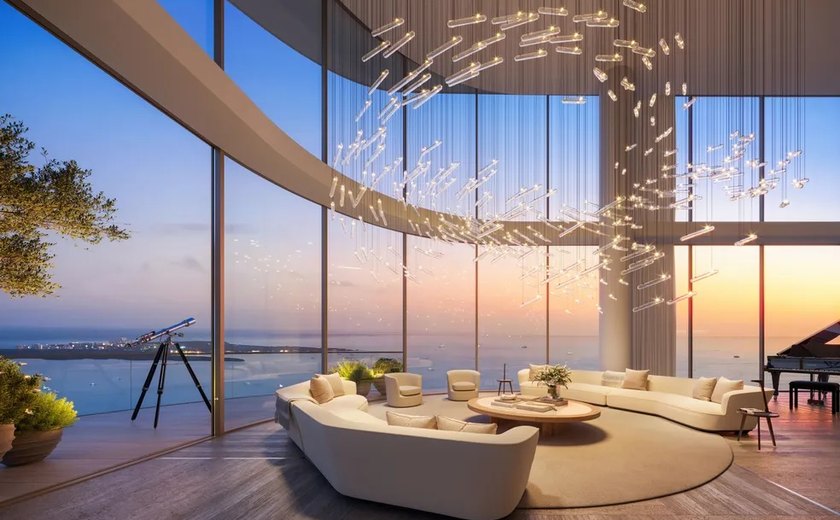 Cobertura de luxo em Miami Beach terá preço de R$ 730 milhões, novo recorde