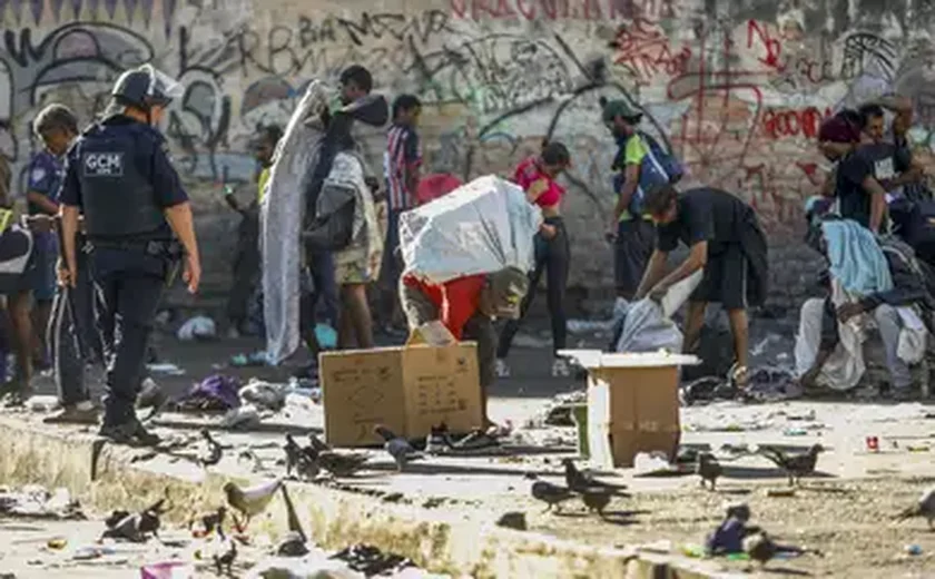 Parece que tem gente torcendo para Cracolândia não acabar, diz secretário sobre fluxo reduzido