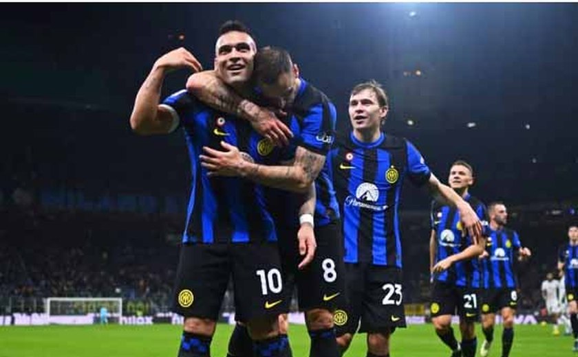 Thuram anota duas vezes, Inter goleia a Atalanta em Milão e assume liderança do Italiano