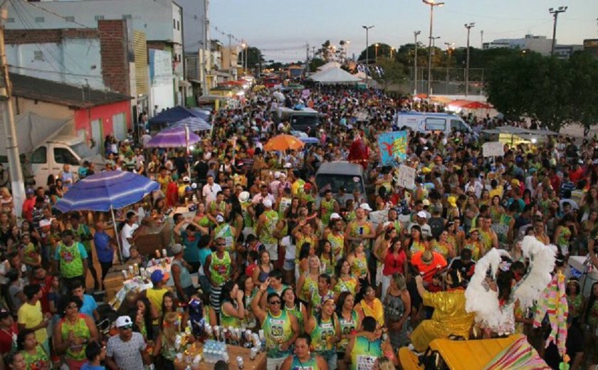 Eventos carnavalescos agitam Arapiraca neste final de semana