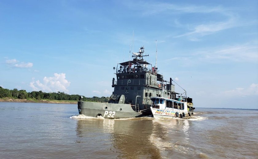 Governo envia alimentos para região do Amazonas atingida por estiagem