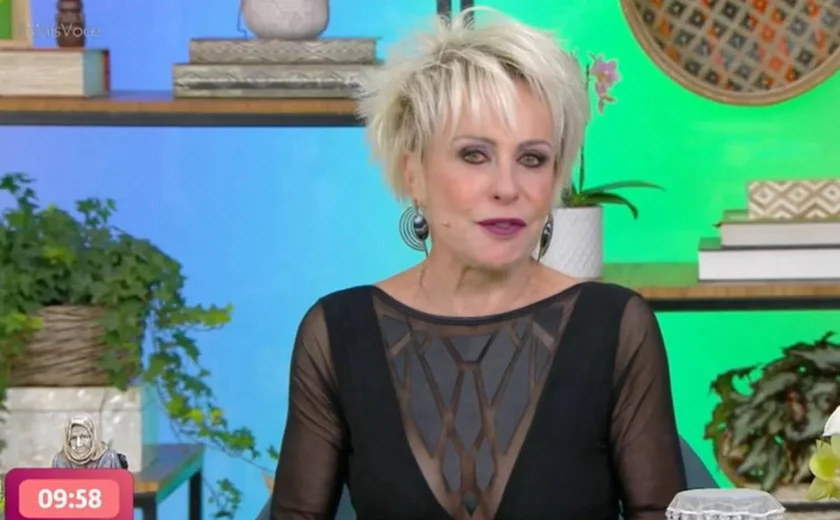 Precisa de aula de canto, brinca Ana Maria sobre eliminação de Louro Mané do 'Masked Singer'