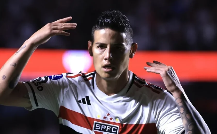 Presidente do São Paulo, Casares fala sobre James Rodríguez no clube: 'Pode ser reintegrado'