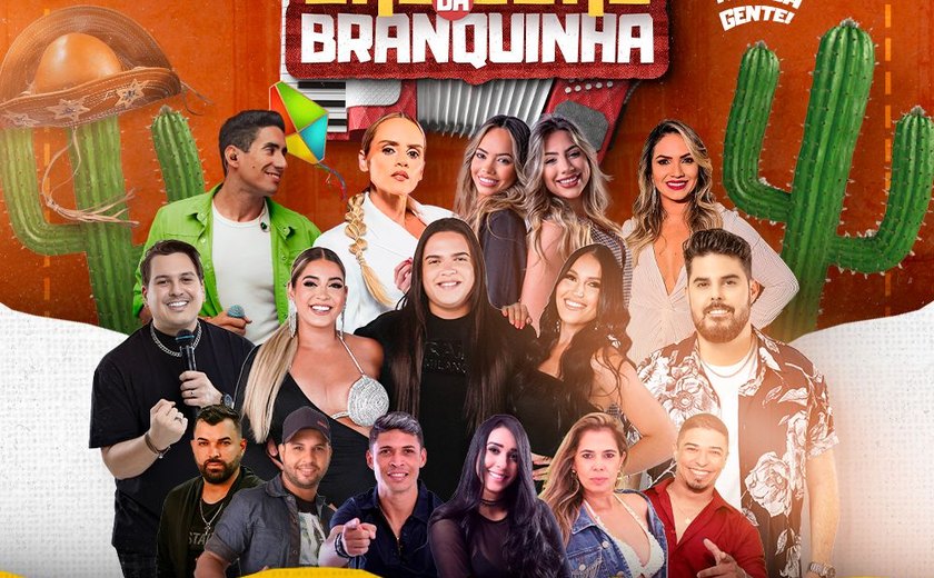 Prefeitura de Branquinha anuncia programação com vila temática, shows e apresentações de quadrilhas