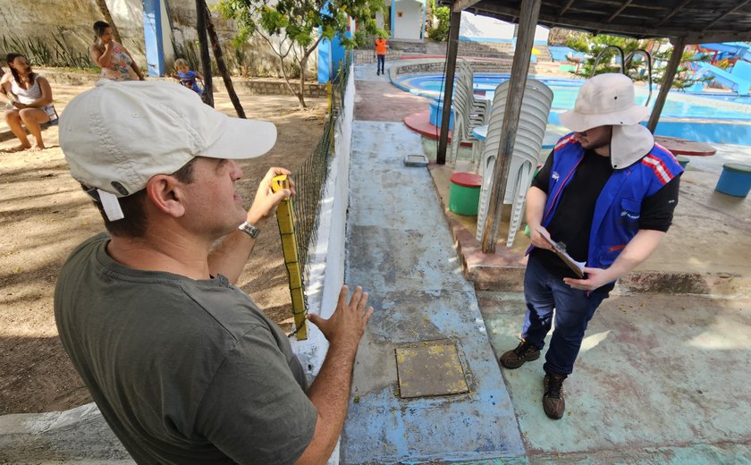 Parque Aquático é interditado e multado por irregularidades ambientais