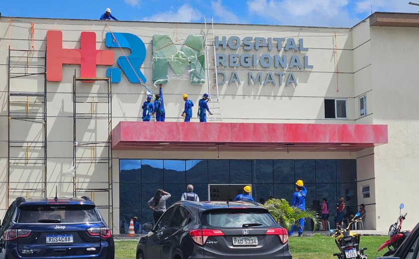 Hospital Regional da Mata passa por manutenção sem interromper atendimento a população
