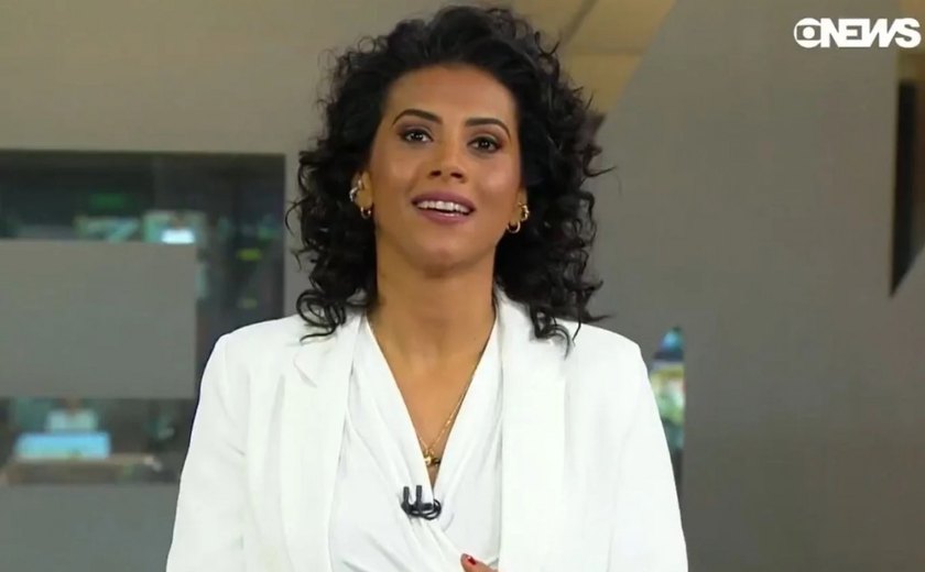 Jornalista Aline Midlej revela gravidez e comemora: ‘Nosso Natal celestial’
