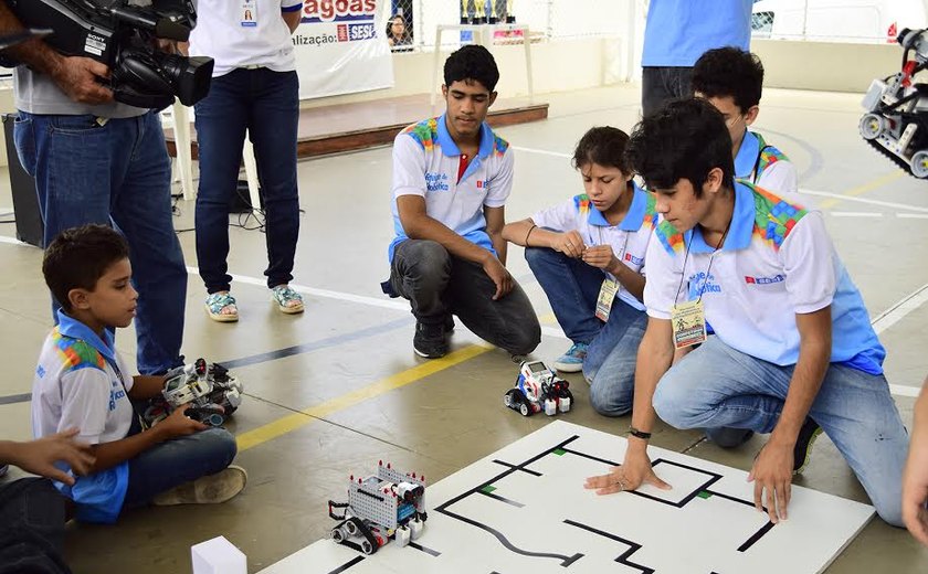 Escolas Sesi/Senai preparam alunos para Torneio Regional de Robótica
