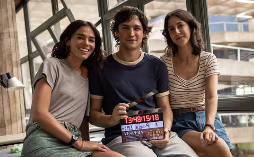 Bruna Marquezine e Gabriel Leone começam a gravar 'Véspera', baseada em livro de Carla Madeira