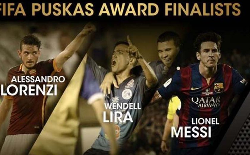 Brasileiro disputará prêmio Puskás com italiano da Roma e Lionel Messi