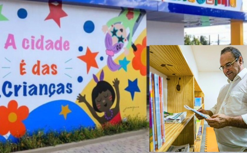 Prefeito Luciano recupera e moderniza espaços de leitura em Arapiraca