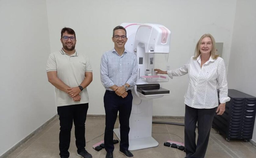 Uncisal inaugura novo mamógrafo com capacidade para atender 1,6 mil pacientes por mês