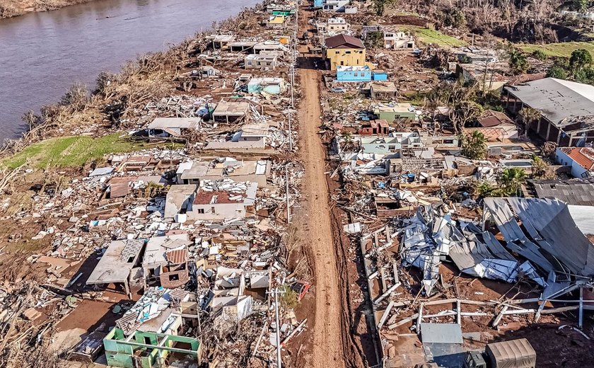 RS: chuvas fortes vão até domingo; cota de inundação está em 3,6m