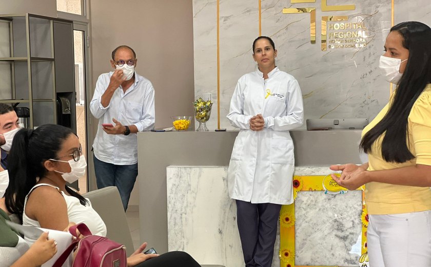 Setembro Amarelo: Hospital de Arapiraca realiza palestras sobre Prevenção ao Suicídio