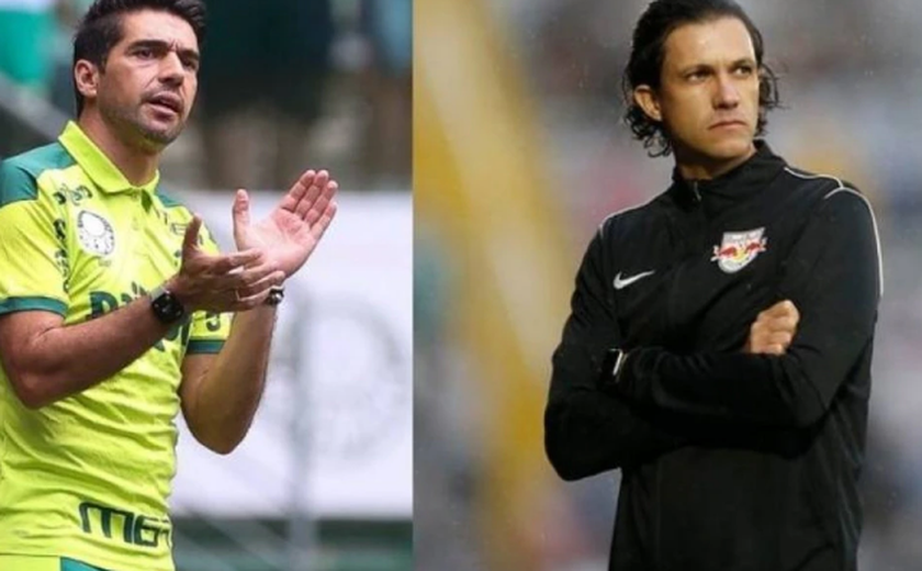 Palmeiras x Bragantino opõe técnicos mais longevos e projetos bem-sucedidos