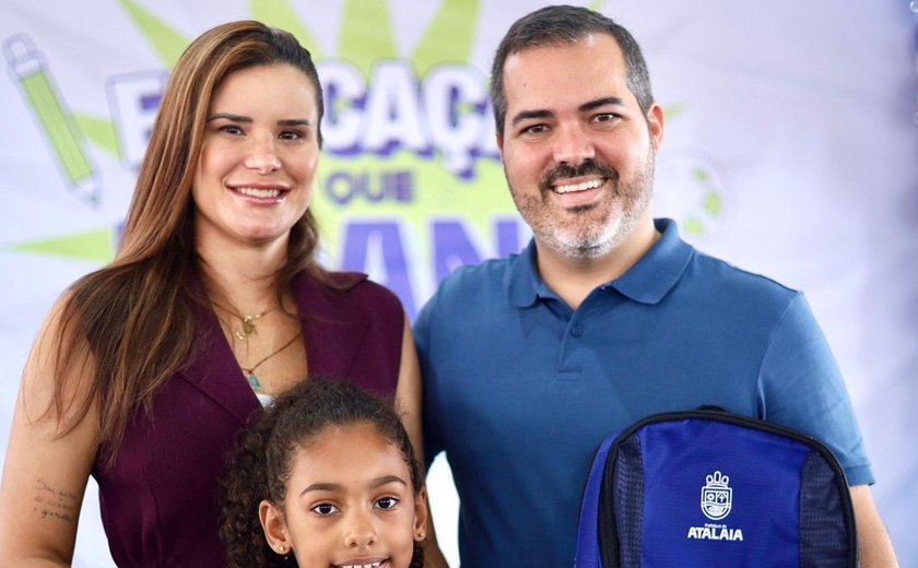 Prefeita Ceci reforça compromisso com a educação durante entrega oficial de kits escolares