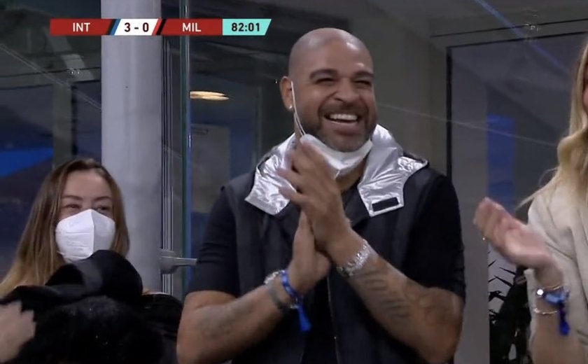 Com Adriano no San Siro, Inter vence Milan e avança à final da Copa da Itália