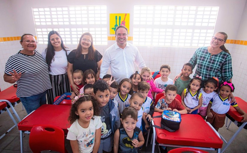 Educação infantil é ampliada e prefeitura já entregou dez novas creches em Arapiraca