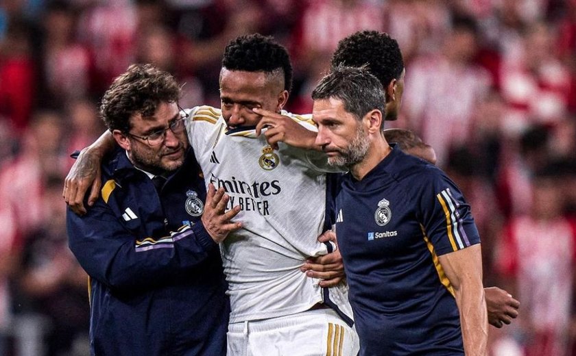 Militão tem lesão séria confirmada e pode perder temporada do Real Madrid