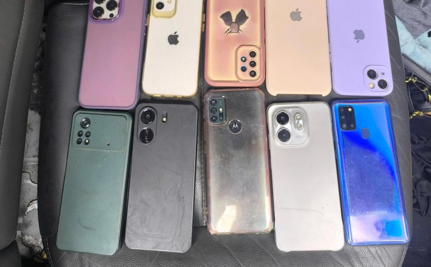 Polícia Civil prende em Maceió homem com 14 celulares furtados durante festas juninas em Caruaru/PE