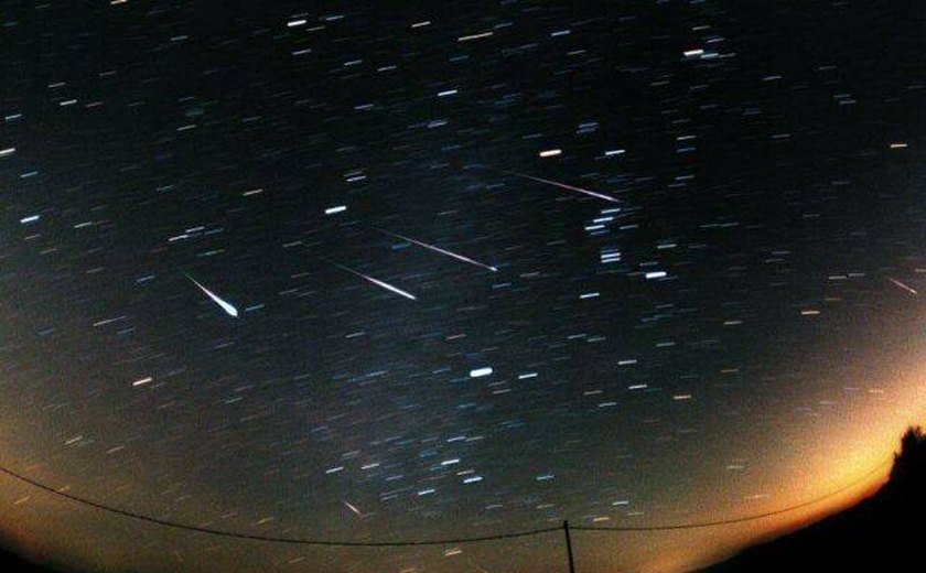 Chuva de meteoros passará perto da Terra, nesta quarta-feira