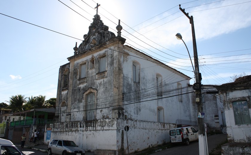 Restauro da Igreja Nossa Senhora do Amparo tem início em Marechal Deodoro (AL)