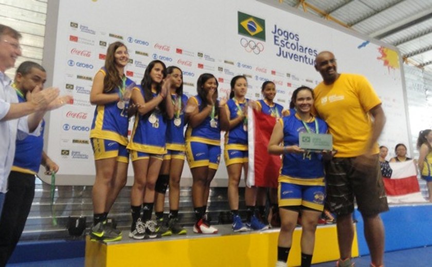 Alagoas conquista duas pratas e um bronze nos Jogos Escolares da Juventude