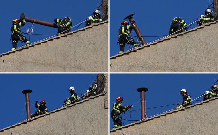 Capela Sistina terá dezenas de trabalhadores durante conclave