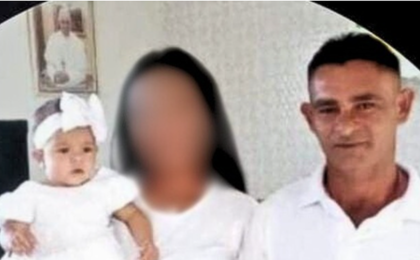 Pai suspeito de matar filha com pedaço de pau está foragido