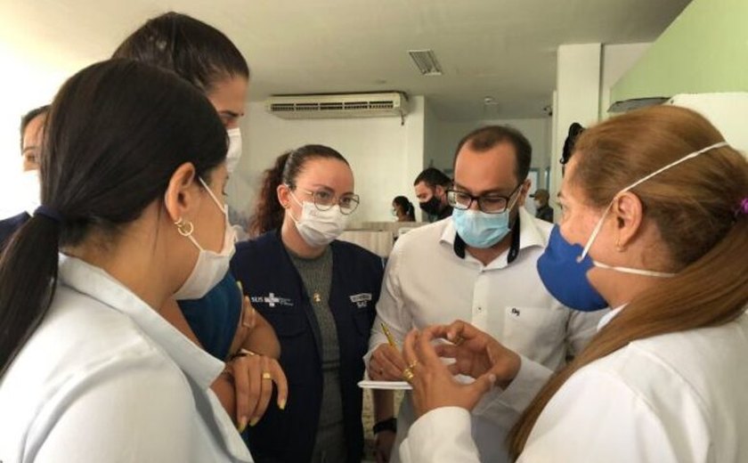 HEA recebe visita técnica de integrantes da Rede de Urgência e Emergência de Alagoas