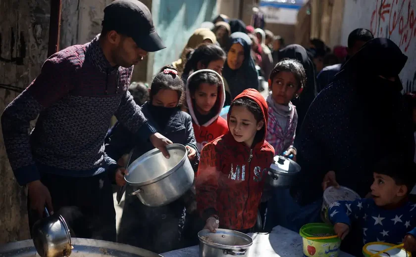 Mais de 8 mil crianças menores de 5 anos têm desnutrição aguda em Gaza