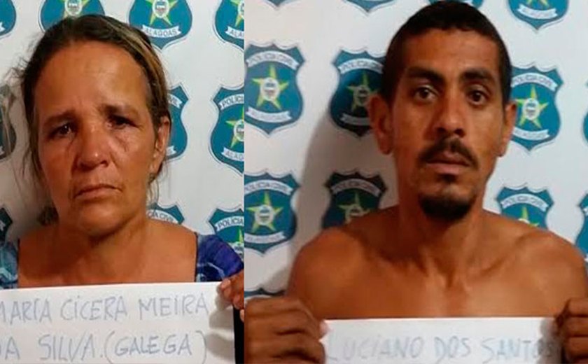 Polícia Civil prende casal acusado de tráfico de drogas
