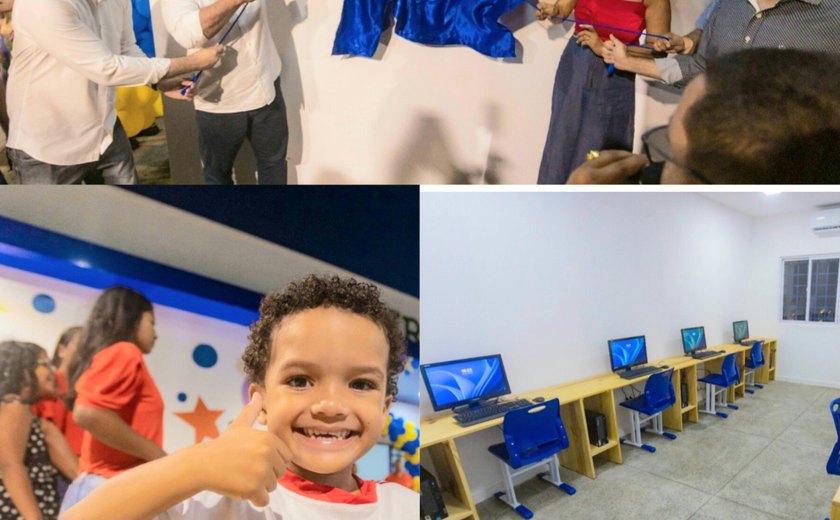 Prefeito Luciano entrega biblioteca Arapiraquinha com sala de tecnologia aos moradores do Planalto