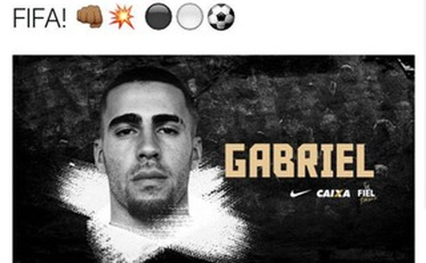 Corinthians dá as boas-vindas a Gabriel com provocação ao Palmeiras