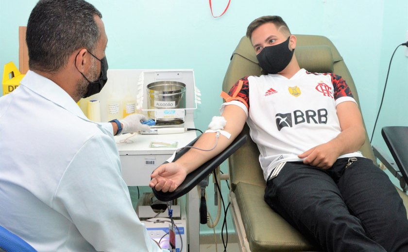 Hemoal dispõe de apenas 23% do estoque de sangue necessário e realiza coletas externas emergenciais