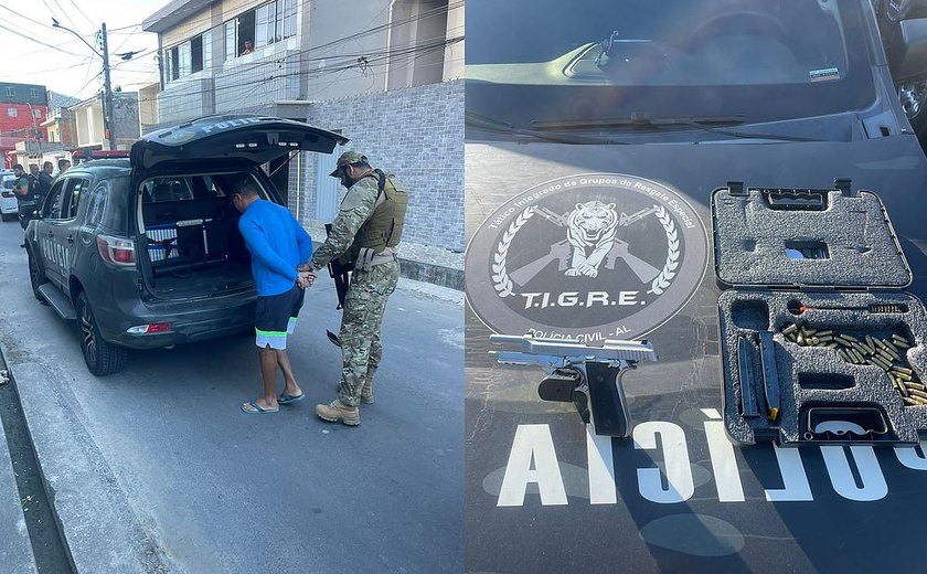 Líder do tráfico de drogas em Recife é preso no bairro de Cruz das Almas, em Maceió