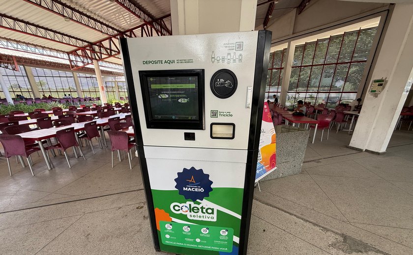 Retorna Machines se tornam opção para cidadão que deseja reciclar