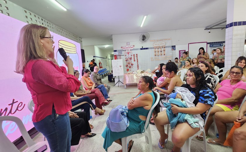 Solenidade marca abertura da Semana de Doação de Leite Humano em Maceió
