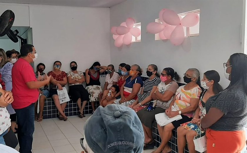 Secretaria de Saúde de Penedo intensifica prevenção e combate ao câncer em mulheres