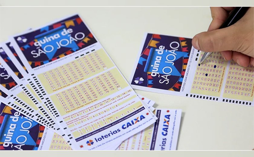 Quina de São João: Caixa abre apostas para prêmio estimado de R$ 220 mil e que não acumula