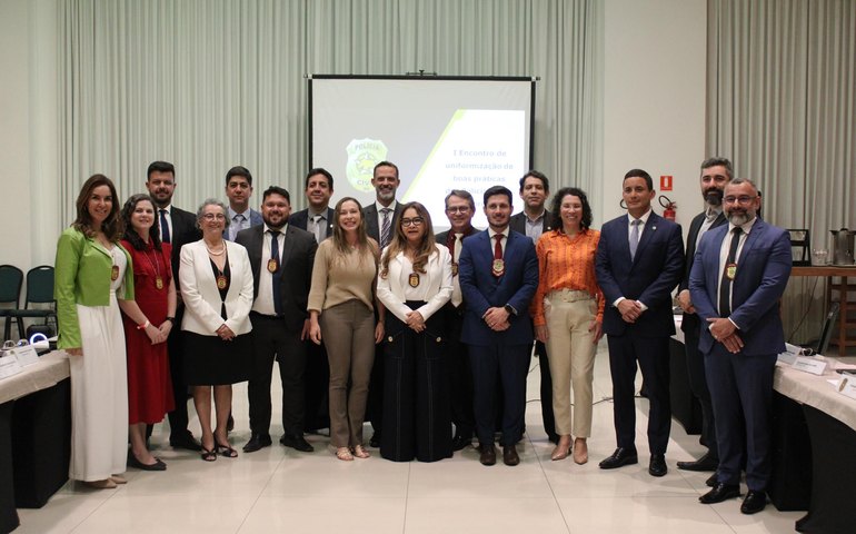 Delegado-geral participa do 1° Encontro de Uniformização de Boas Práticas e de Combate ao Crime Organizado
