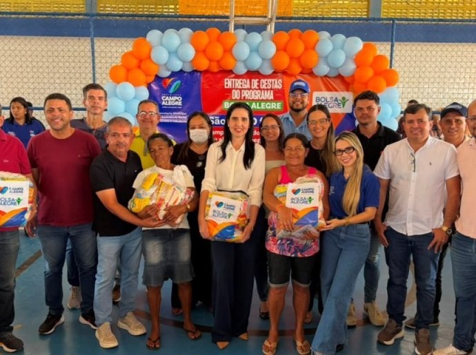 Prefeitura de Campo Alegre garante comida na mesa para 3000 famílias com a entrega mensal de cestas básicas