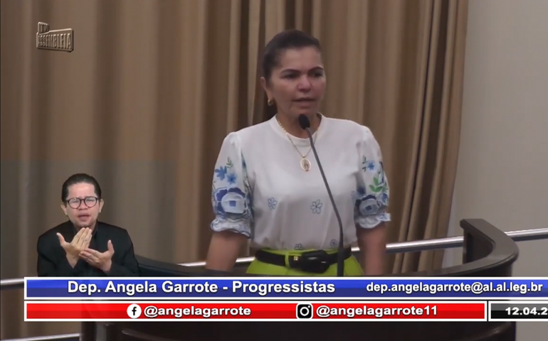 Deputada Ângela Garrote: “Estão matando em Igaci como se mata galinha e a polícia não descobre os autores”