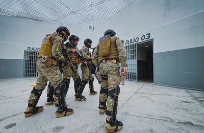 Senappen realiza segunda fase da maior operação para combater a comunicação ilícita nos presídios